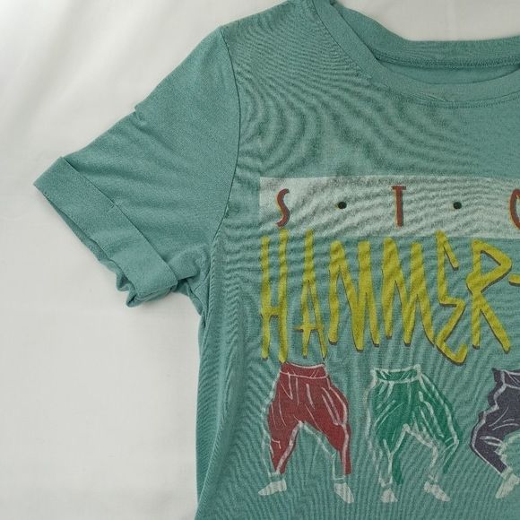 Lyric Culture Red Label band tee STOP Hammer Time MC Hammer fan t-shirt pants - Picture 3 of 9